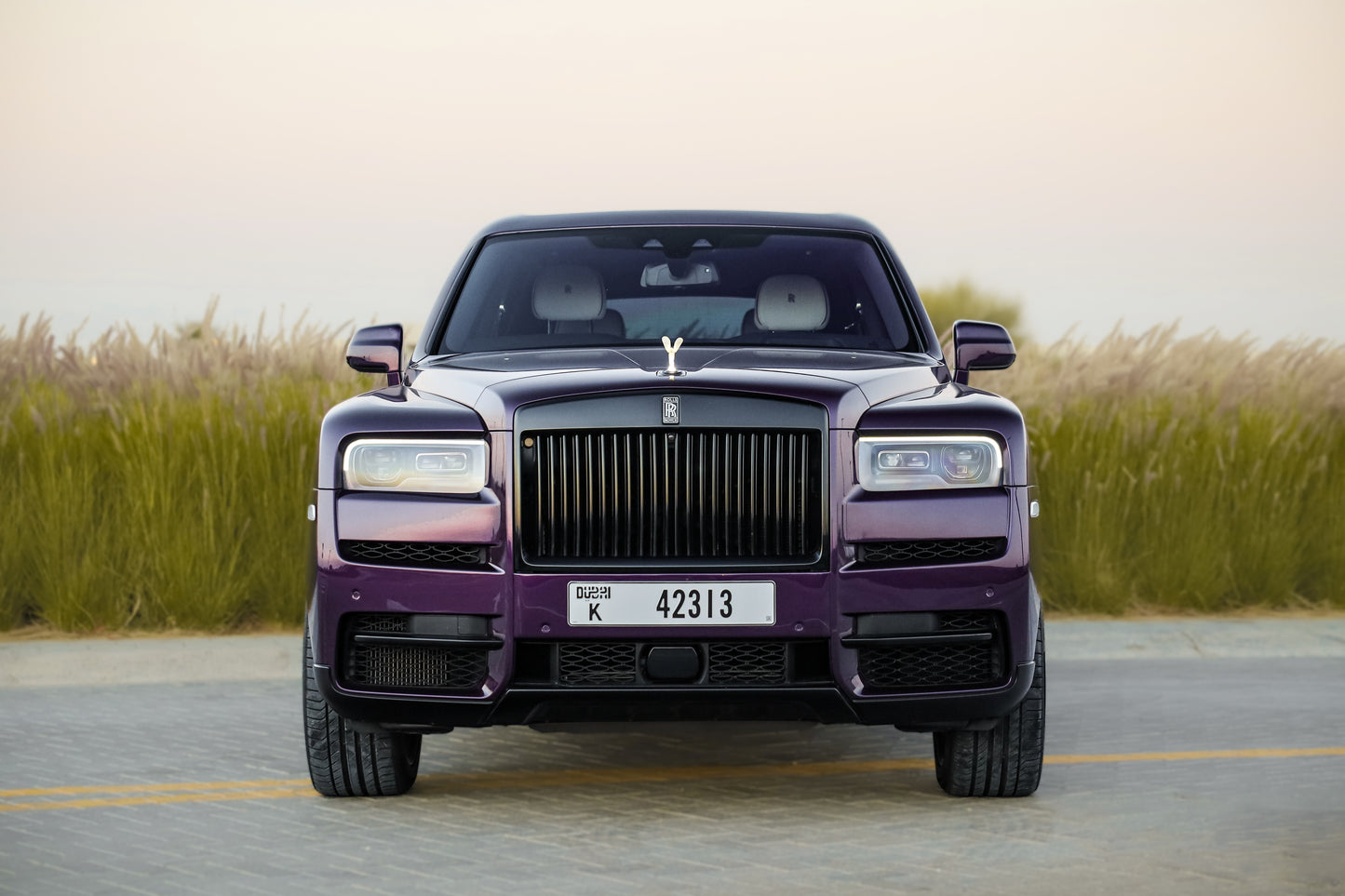 Rolls Royce Cullinan Violet