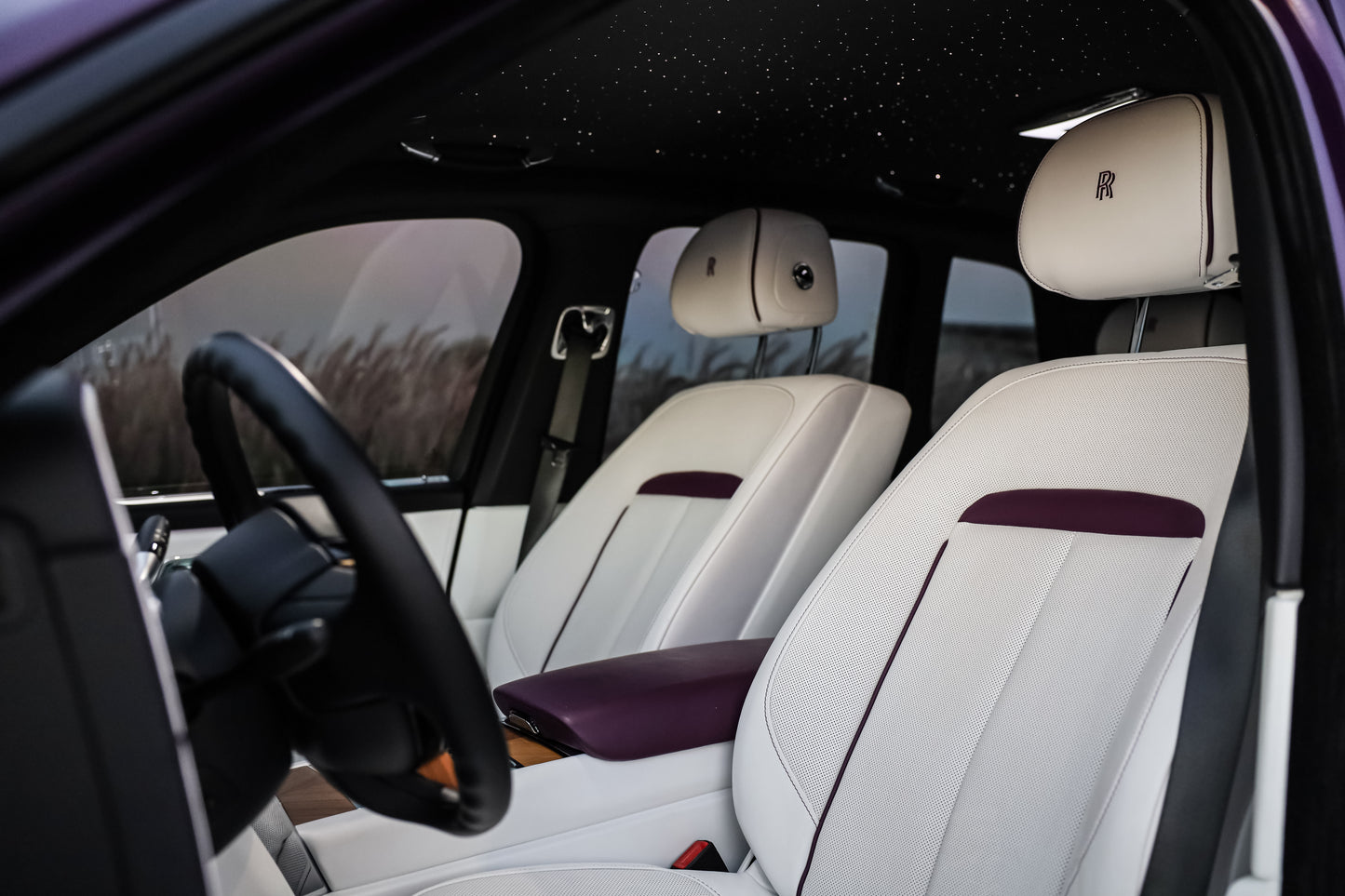 Rolls Royce Cullinan Violet