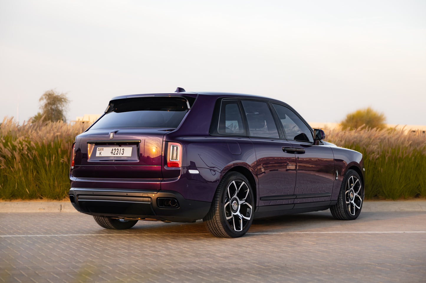 Rolls Royce Cullinan Violet