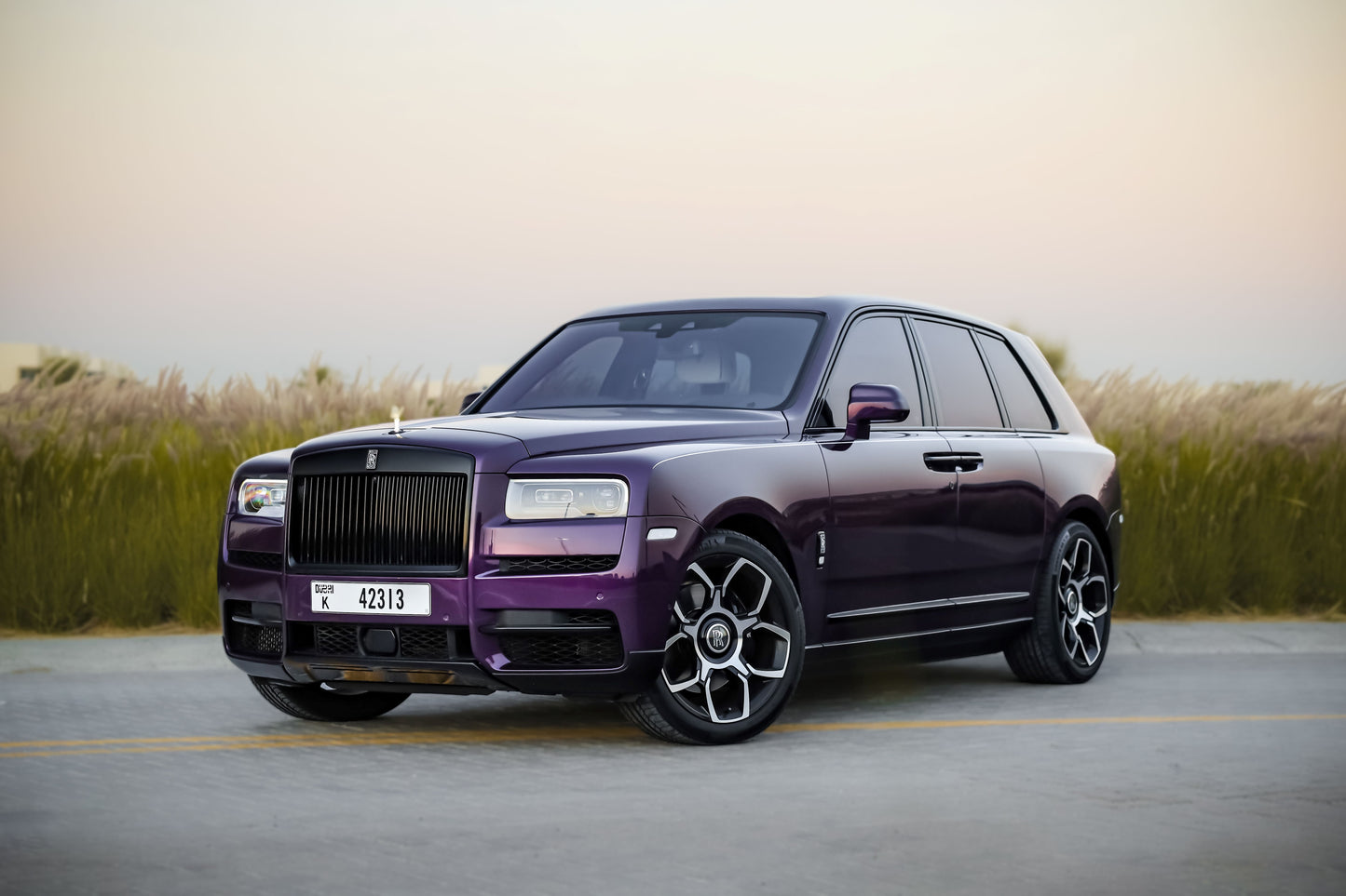 Rolls Royce Cullinan Violet